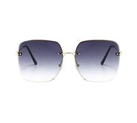 Womens Sunglasses Mens Lightweight Polarised Sunglasses Oversized Trendy Sun Glasses for Holiday,sport,party,festival,beach,everyday Glasses Gifts for Men Women （Grey, One Size