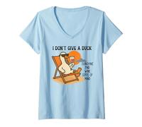 Womens Sunshine and Wine Lovers Beach & Wine It's 5 O'Clock Summer V-Neck T-Shirt