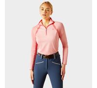 Women's Sunstopper 3.0 1/4 Zip Base Layer, Pink XS