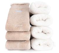 Womens Super Thick Wool Socks Thermal Warm Knitting Ladies Soft Comfort Socks for Winter(Pack of 3-5), Multicolor