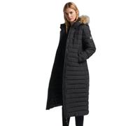Superdry Super Long Line Fuji Jacket Black XS Woman