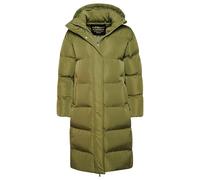 Superdry Longline Puffer Jacket Green M Woman