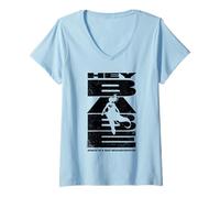 Women's Supergirl 2026 Hey Babe V-Neck T-Shirt
