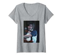 Womens Supergrass GAZ Coombes Live Irvine Beach I Should Coco V-Neck T-Shirt