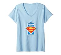 Women's Superman Day 2026 Logo V-Neck T-Shirt