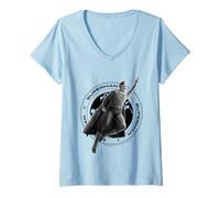 Womens Superman New Design Logo 2025 V-Neck T-Shirt