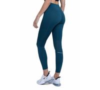 TCA Women's SuperThermal Performance Workout High Waisted Running Training Tights Leggings with Pocket - Atlantic Deep, S