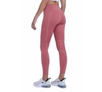 TCA Women's SuperThermal Performance Workout High Waisted Running Training Tights Leggings with Pocket - Dusty Rose, S