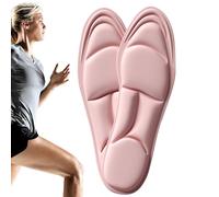Women's Support Insoles - 2 Pack With Cushioning | For Barefoot Comfort Massage Cloud Feeling And Foot Discomfort