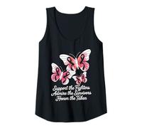 Womens Support The Fighters Admire The Survivors Honor The Taken Tank Top