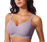 Women's Supportive Wireless Seamless Bra Comfortable Innerwear With Three Hook Closure For Versatile Daily Wear