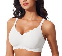 Women's Supportive Wireless Seamless Bra Comfortable Innerwear With Three Hook Closure For Versatile Daily Wear