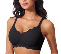 Women's Supportive Wireless Seamless Bra Comfortable Innerwear With Three Hook Closure For Versatile Daily Wear