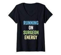 Women's Surgeon Running On Surgeon Energy Surgery V-Neck T-Shirt