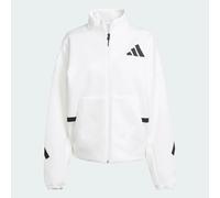 Women's sweat jacket adidas Z.N.E. Blanc L