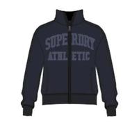 Women's sweat jacket Superdry Athletic Essentials Bleu L
