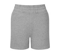 Womens Sweat Shorts Ladies Fleece Jogger Elastic Waist Pockets Lounge Gym Summer