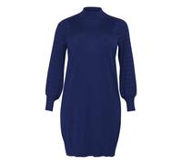 Women's sweater dress KAFFE Curve Lini Bleu M
