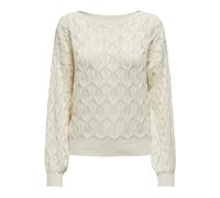 ONLY Womens Cloud Dancer L/S Knit XL