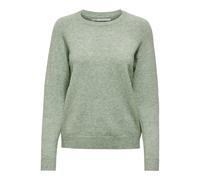 ONLY Women's Onllesly Kings L/S Pullover Knt Noos Sweater, Multicolour (Basilw Melange), XS UK