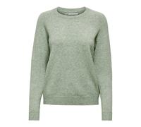 ONLY Women's Onllesly Kings L/S Pullover Knt Noos Sweater, Multicolour (Basilw Melange), XS UK