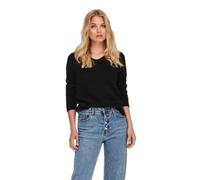 ONLY ONLCAMILLA Female Knitted Jumper, Black, S