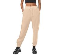 Women's Sweatpants Ladies Sweatpants Jogging Bottoms Tapered Leg Sweatpant with Pockets Baggy Elastic Waist Trousers for Casual Hip Hop Workout Gym and Jogging Pants Casual Loungewear