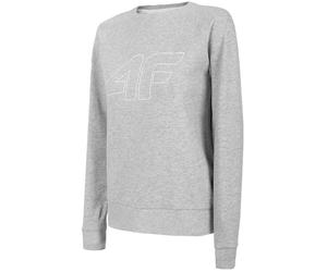 Women's Sweatshirt 4F Logo Cotton Sweatshirt H4Z22-BLD350