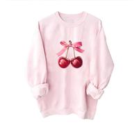 Women's Sweatshirt Cute Printed Long Sleeve Tees Shirts for Women UK Comfy Elegant Classic Fall Winter Pullover Tops Casual Crew Neck Daily Holiday Sweatshirts
