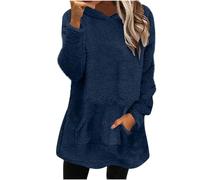 Womens Sweatshirt, Fluffy Hoodies, Teddy Fleece Hoodie Womens Pullover, Olivia Rodrigo Jumper, Women Hoodies, Bed Jackets for Women UK, Black Zip Up Hoodie House Coats M