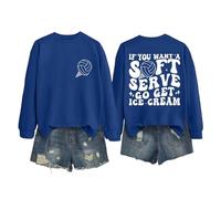 Women's Sweatshirt God is Greater Than The Highs and Lows Long Sleeve Hoodie with Motif, navy, M