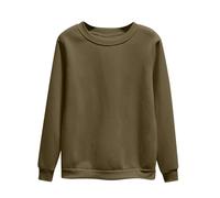 Women's sweatshirt, without hood, cotton, solid colour, basic sweatshirts, warm, confy light, sweaters, soft, elástic, sweatshirt, super soft touch, elegant slim long sleeve for autumn and winter