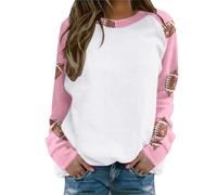 Women's sweatshirt, without hood, women's sports t-shirt, long sleeve, round neck, casual print, loose fit, chic and elegant everyday wear, comfortable, simple sportwear