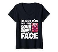 Women's Sweet and Sour Patch Candy V-Neck T-Shirt
