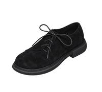 Women's Sweet Lolita Loafers Mary Jane Dirndl Shoes Tassel Decor Non-Slip