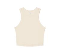 Women's swim tank top Bella + Canvas Micro Rib Beige XS