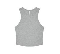 Women's swim tank top Bella + Canvas Micro Rib Gris XL