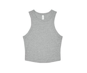 Women's swim tank top Bella + Canvas Micro Rib Gris XL