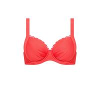 Women's Swim Top Cups B to E Lisca Panama Rouge 110E