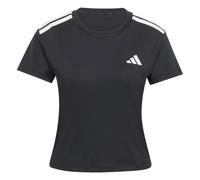 adidas Hyperglam 3-Stripes Short Sleeve T-Shirt Black Women - XL