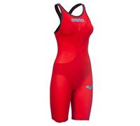 Arena Powerskin Carbon Air 2 Open Back Competition Swimsuit Red FR 32 Woman
