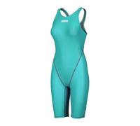 ARENA Powerskin ST Next One Piece Women's Swimsuit, FINA Approved Tech Suit, Women's Recycled Fabric Swimsuit, Women's Lined One Piece Swimsuit with Reinforced Shoulder Straps Blue