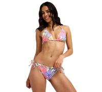 Women's swimsuit bottoms Roxy Hazey Hibiscus Tie-Side Classic Blanc M