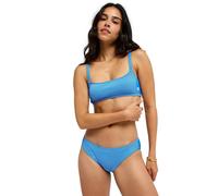 Roxy Love Hipster - Women Blue Medium Coverage Bikini Bottoms