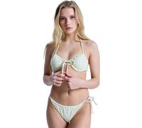 Roxy The Swell Ts Moderate - Women White Mini Coverage Bikini Bottoms