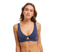 Roxy Shine Elongated Bralette Bikini Top Blue S Woman