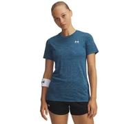 Under Armour Women's T-Shirt Tech SSC Twist Short Sleeve Wham Blue/White L