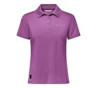 Vaude Essential Short Sleeve Polo Purple 38 Woman