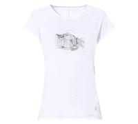 Vaude Tekoa Ii Short Sleeve T-shirt White 44 Woman
