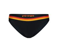 Superdry Vintage Logo Bikini Bottom Black L Woman
